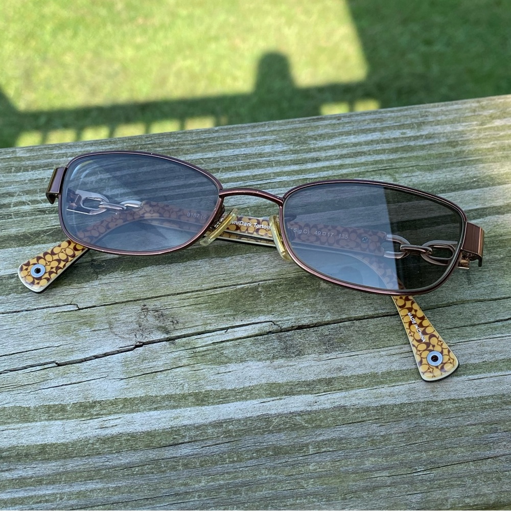 Coach glasses frames Faina HC5054 satin brown coach logo inside arms 49[]17 135